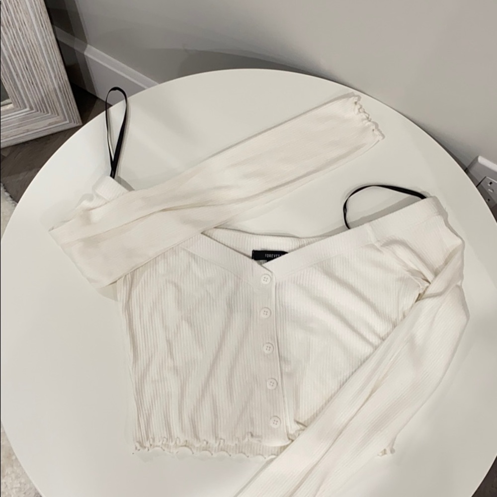 Never Worn Long Sleeve Crop from Forever 21